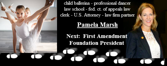 New First Amendment Foundation President Pamela Marsh