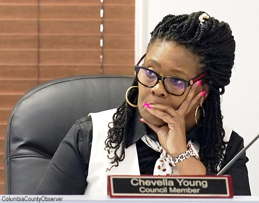 Councilwoman Chavella Young