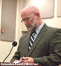 County Attorney Joel Foreman