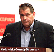 Columbia County Health Department Administrator, Tom Moffses