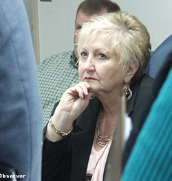 Liz Horne, Surpervisor of Elections, during the November recount
