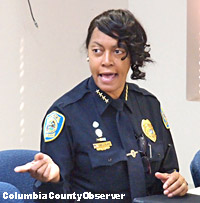 Lake City Police Chief Agratha Gilmore
