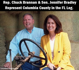 Representative Chuck Brannan and Senator Jennifer Bradley