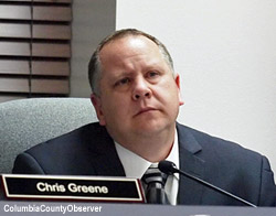 Lake City, City Councilman Chris Greene