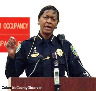 Lake City Police Chief Argatha Gilmore