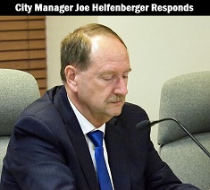 City Manager Joe Helfenberger