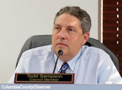 City Councilman Todd Sampson (file photo)