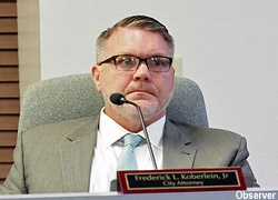 City Attorney Fred Koberlein