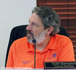 Lake City Councilman Todd Sampson