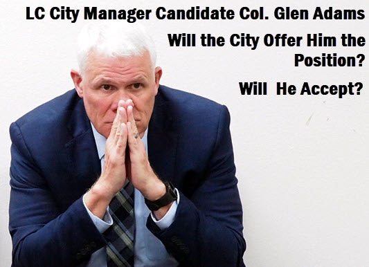 Lake City City Manager Candidate Glen Adams