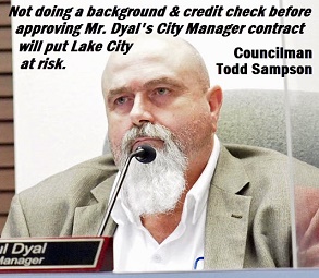 Paul Dyal, Lake City City Manager