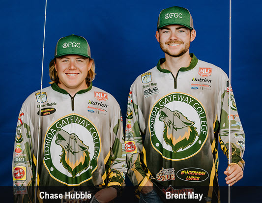Bassmasters Chase Hubble and Brent May