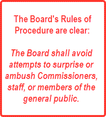 The Board's Rules of Procedure