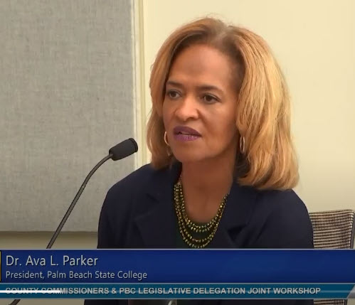 Palm Beach State College President Dr. Ava L. Parker