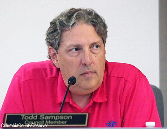 City Councilman Todd Sampson, Lake City, FL