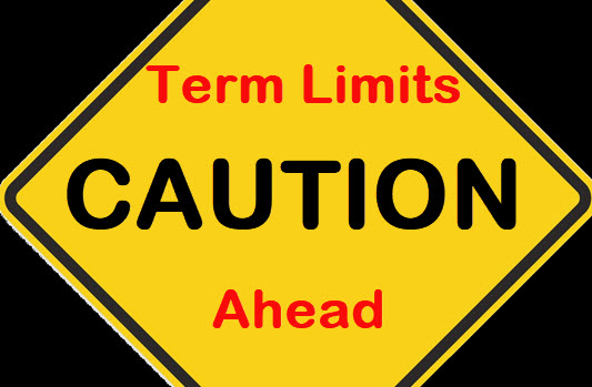 Caution sign: Caution, term limits ahead