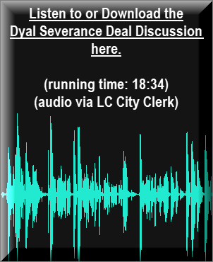 Link to audio of Council Dyal deliberations