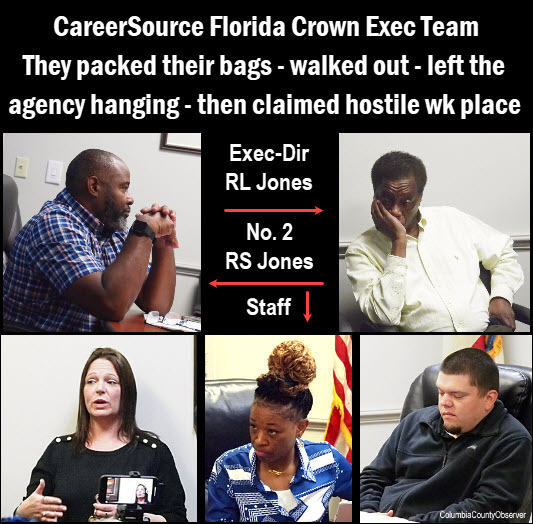 CareerSource FL Crown executive dir and staff