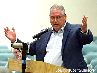 Rep. Brannan showed some frustration with the legislature.