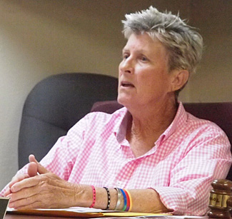Fort White Councilwoman Kathryn Terry.