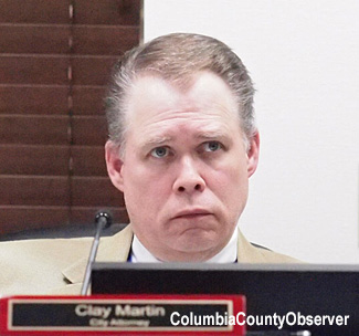 City Attorney Clay Martin