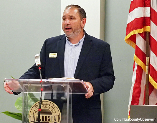 Jason Barnes - Valdosta utility director.