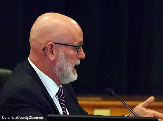 County Attorney Joel Foreman
