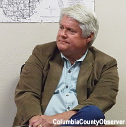 Dana Cook - the only public commenter who resided within the Town limits.