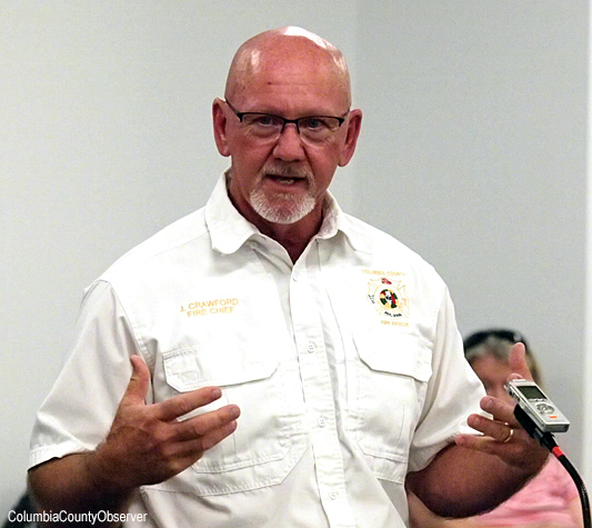 Fire Chief Jeff Crawford