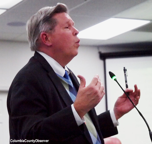 Guy Norris, LC special counsel makes his case for the City and walking away from the Dyal Fiasco.