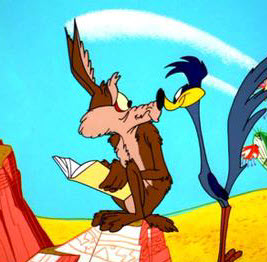 Wile E. Coyote and Road Runner