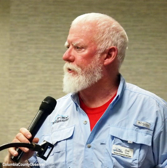 Joe Waas, Science and Outreach Specialist for the St. Marys River Keeper